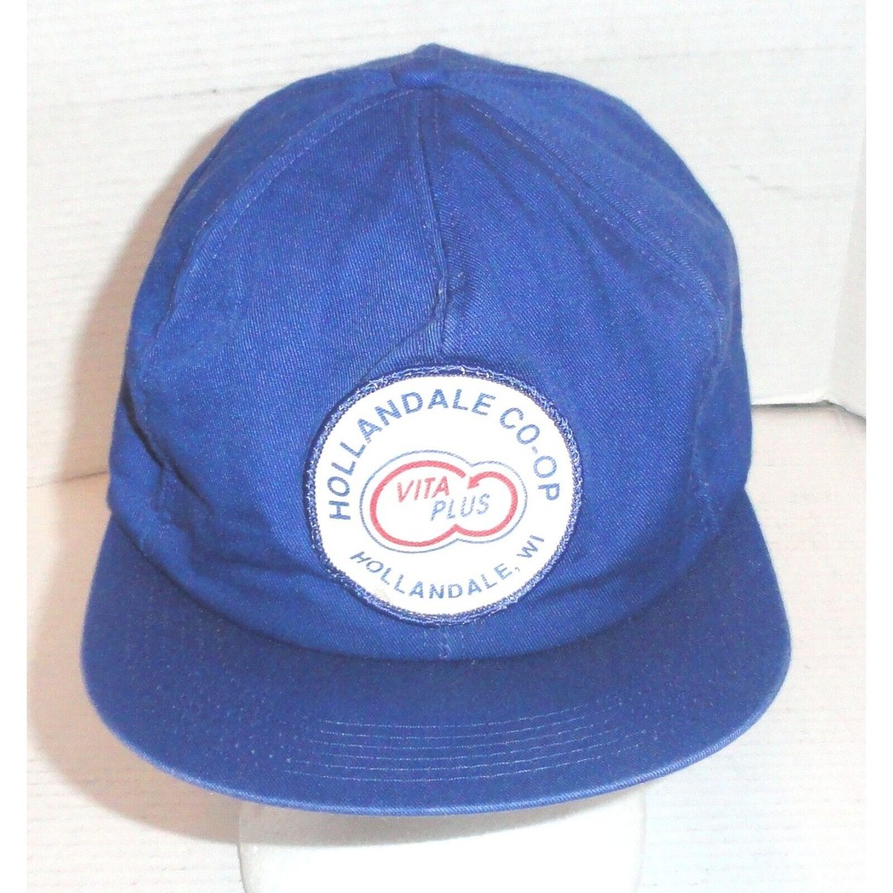 Vintage K-Brand Men's Vita Plus Hollandale CO-OP Ear Flap Style Hat Size: 7 1/2